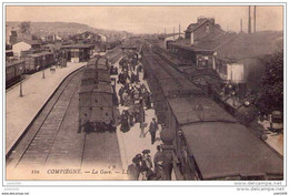 COMPIEGNE ..-- GARE . 60 . OISE ..-- TRAIN . - Compiegne