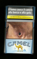Tabacco Pacchetto Di Sigarette Italia - Camel  Da 20 Pezzi N.1 - Vuoto - Etuis à Cigarettes Vides
