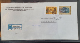 Iceland , Registered Cover From Siglufjörður,  #2200074 - Storia Postale