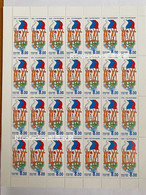 Russia 2009 Sheet The Year Of Youth Russian Flag Celebrations Childhood Flags Flowers Flora Stamps MNH Mi 1557 SC 7148 - Nuevos