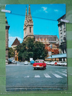 Kov 2-1 - ZAGREB, CROATIA, Cathedral, Auto Opel Rekord - Croacia