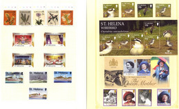 ST. HELENA & TRISTAN DA CUNHA M Collection Housed In Four Albums. Tristan Appears Complete Up To 2013, St. Helena 1953-2 - Sonstige & Ohne Zuordnung
