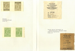 BELGIUM Collection Housed In Eleven Albums With Duplicated Ranges Incl. REVENUE General Tax Stamps, Accreditifs, Affiche - Sonstige & Ohne Zuordnung
