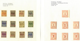 GERMANY Municipal Revenue Stamps Neatly Presented Collection In Nine Eclipse Albums In Alphabetical Order From Aachen To - Sonstige & Ohne Zuordnung