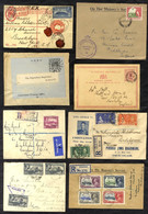 BRITISH COMMONWEALTH Range Of Covers & Postcards (87), Noted - Antigua 1951 Reg Airmail Cover To England Franked KGVI 10 - Sonstige & Ohne Zuordnung