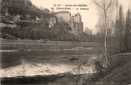 Cénevières * Vue Sur Le Château Du Village - Otros & Sin Clasificación