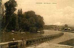 Pontoise * Ile St Martin * Vue Sur L'écluse - Pontoise