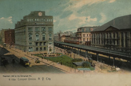 USA (NY) Cooper Union N. Y. City 1909 - Autres & Non Classés