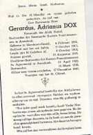 15 03/ Z10A/   ° MEERHOUT GESTEL 1892 BESTUURDER TE ARTENDONK KANUNNIK ABDIJ POSTEL  E.P.GERARDUS DOX - Religión & Esoterismo