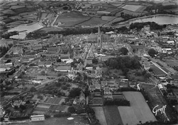 22-TREGUIER-VUE AERIENNE L'ENSEMBLE DE LA VILLE ET LA CATHEDRALE - Tréguier