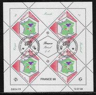 Monaco N°2163 - Feuillet - Oblitéré - TB - Used Stamps