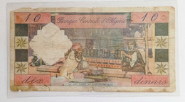 Algeria Banque Centrale 10 Dinars 01-01-1964, Circolata - Algérie