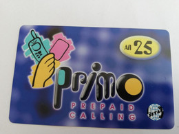 ARUBA PREPAID CARD SETAR/GSM PRIMO AFL 25,-     Fine Used Card  **9171** - Aruba