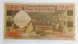 Algeria Banque Centrale 10 Dinars 01-01-1964, Circolata - Algérie