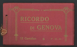 CPA ITALIE - Genova, Carnet De 12 CPSMs Italiennes - Genova (Genoa)