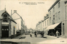 La Turballe * Grande Rue Et Hôtel Du Commerce * Attelage - La Turballe