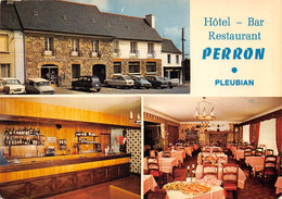 22-PLEUBIAN- HÔTEL BAR RESTAURANT PERRON - MULTIVUES - Pleubian