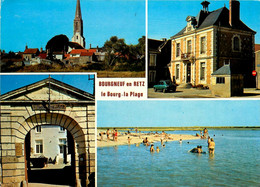 Bourgneuf En Retz * Vue Sur Le Bourg Et La Plage * Souvenir Multivues - Bourgneuf-en-Retz