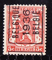 België 1936 Typo Nr. 308A - Typo Precancels 1936-51 (Small Seal Of The State)