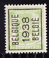 België 1938 Typo Nr. 330A - Typo Precancels 1936-51 (Small Seal Of The State)