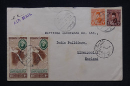 EGYPTE - Enveloppe De Alexandrie Pour Liverpool En 1949 - L 118697 - Briefe U. Dokumente