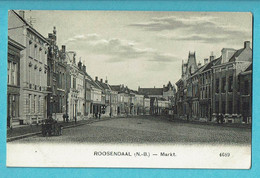 * Roosendaal (Noord Brabant - Nederland) * (Uitg Nauta Velsen, Nr 4689) Markt, Grand'Place, Attelage, Old, Rare - Roosendaal