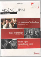 ARSENE LUPIN La Trilogie  (parmi Les Meilleurs Versions) 2  GAUMONT  C4  C15 - Classiques