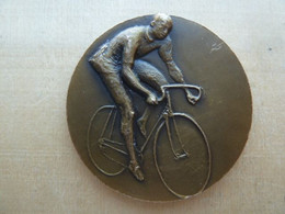 DA-080 Médaille Bronze (gravé Sur La Tranche) Au Dos GravéGréolièresRené Girel 1980,pourtour Décoré Végétal Et Anneaux - Bronzes