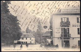 74-0609 - Carte Postale Haute Savoie (74) - SCIONZIER - Place Du Foron - Scionzier