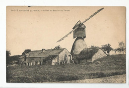 41 Loir Et Cher St Saint Dyé Sur Loire Ruines Du Moulin Du Tertre 1937 - Other & Unclassified