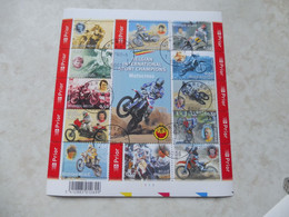 Belgique Bloc 117 Mto Cross 2004 Oblitéré  / Belgie  Blok 117 Motocross   Gestempelt Mooie 2004 ( Charleroi ) - Used Stamps