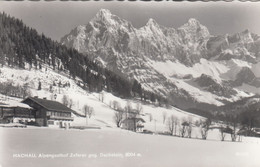 A9901) HACHAU - Alpengasthof ZEFERER Geg. Dachstein - Stark Verschneit ALT  !! - Filzmoos