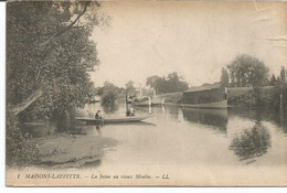 MAISONS LAFFITTE  -  LA SEINE AU VIEUX MOULIN - Maisons-Laffitte