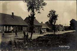 Kezelberg Fotokaart Straat Www1 Zeldzaam Moorsele Wevelgem 1918 - Wevelgem