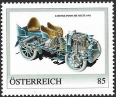 2022 Lohner-Porsche Mixte 1901, Personalisierte Briefmarke 2022, Konstruktion Von Ferdinand Porsche, 85 Cent, Automobile - Neufs