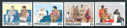 Swaziland 1989 21st Birthday Of King Mswati III Set MNH (SG 557-560) - Swaziland (1968-...)