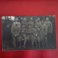 CARTE PHOTO SOLDATS ALLEMAND A IDENTIFIER - Guerra 1914-18