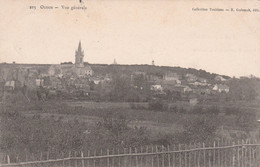 44 OUDON      Vue Generale    TB PLAN 1908.            PAS COURANT - Oudon