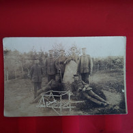 CARTE PHOTO SOLDATS A IDENTIFIER 1917 - Guerra 1914-18