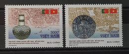 2016 - Vietnam - MNH - Pottery - Complete Set Of 2 Stamps - Joint With Portugal - Vietnam