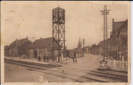 AK Langemarck / Langemark - Statie En Statiestraat - Poelkapelle - Flandern - Langemark-Poelkapelle