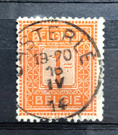 België, 1912, Nr 108, Gestempeld CASTERLE - 1912 Pellens