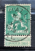 België, 1912, Nr 110, Gestempeld HALLE 1 Lit A - 1912 Pellens