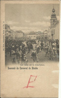 Souvenir Du Carnaval De BINCHE , Les Gilles Sur La Grand'place , Carte Précurseur , µ - Binche