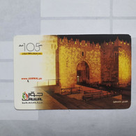 PALESTINE-(PA-G-0029)-Jerusalem-(79)-(105units)-(2061417034197)-(1/1/2012)-used Card-1 Prepiad Free - Palestine