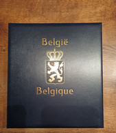 Belgique - Album DAVO VI Reliures Vides + Boitier. Très Bon état Général (seconde Main). 2000 à 2006 - Encuadernaciones Y Hojas