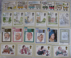 Great Britain; 21 Maximum Cards From 1980. - Maximum Cards