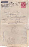 Airmail Handwritten  Letter 1949 From London - To Delhi - Gov General PO Postal Mark - Briefe U. Dokumente