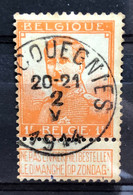 België, 1912, Nr 116, Gestempeld BRACOUEGNIES - 1912 Pellens