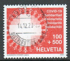 Zwitserland 2020 Mi 2648 Covid-19 Hoge Waarde Met Toeslag, Prachtig Gestempeld - Used Stamps